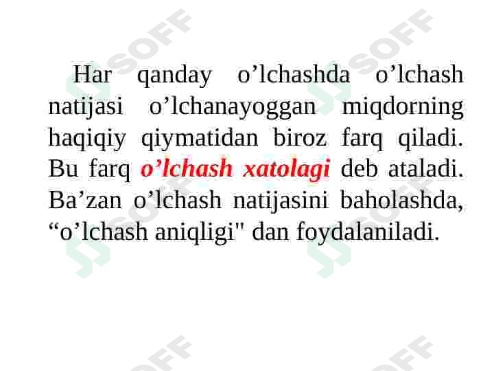 Elektr oʻlchovlari 8