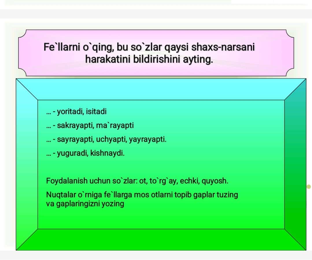 So’z turkumlari 3sinf ona tili 1