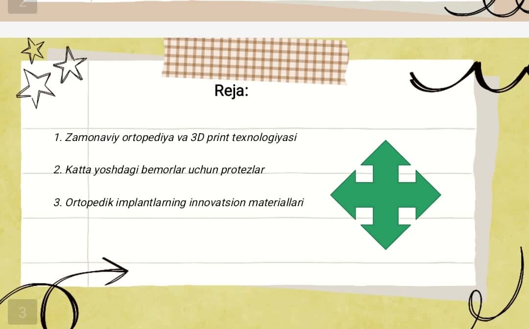 Zamonaviy ortopediya yutuqlari 1