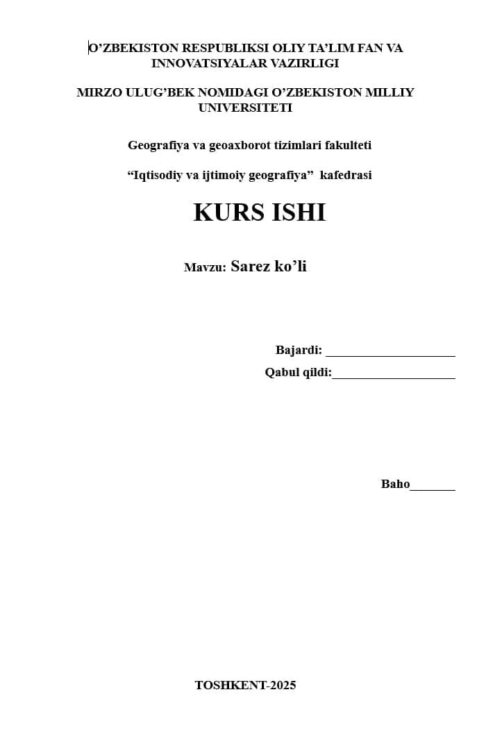 Sarez ko'li 1
