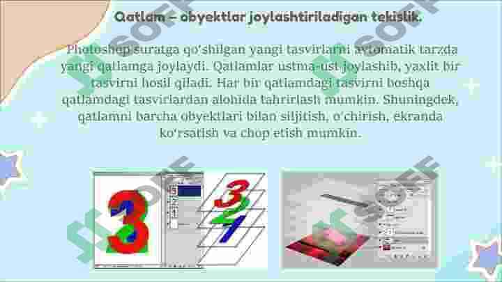 QATLAMLAR BILAN ISHLASH 2