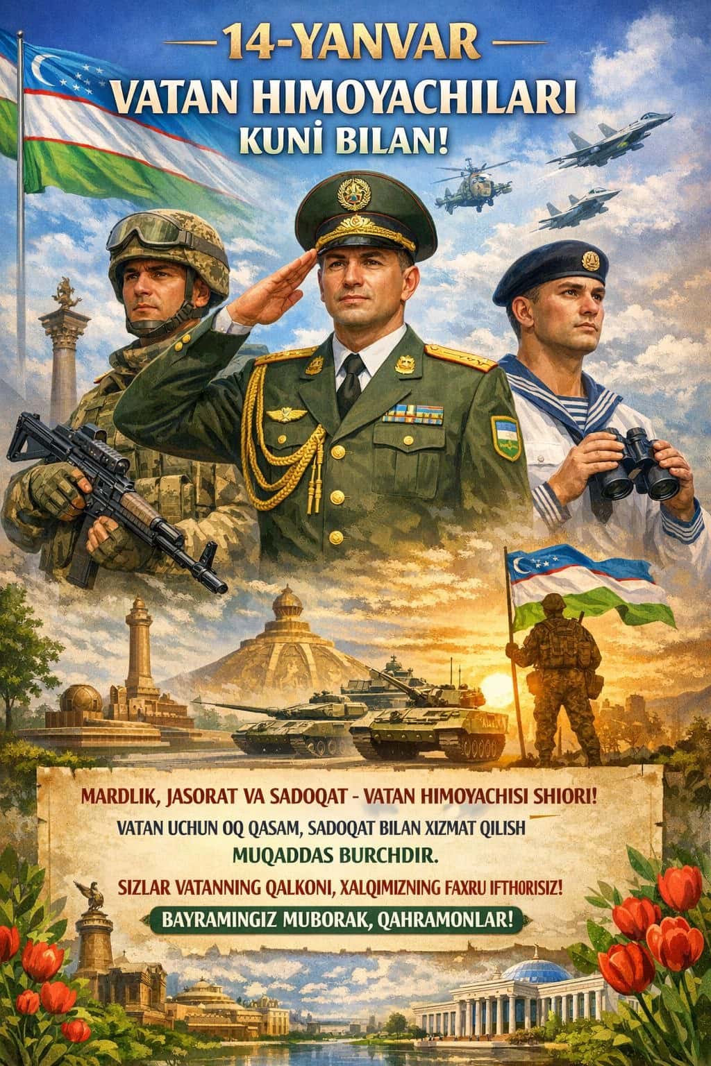 14-yanvar vatan himoyachilari kuni 1