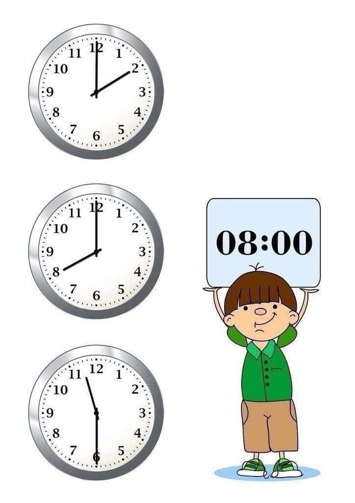 Soat aytishni o'rganamiz 1