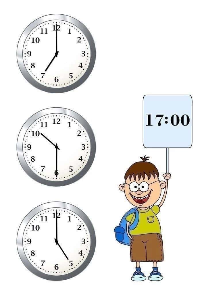 Soat aytishni o'rganamiz 2
