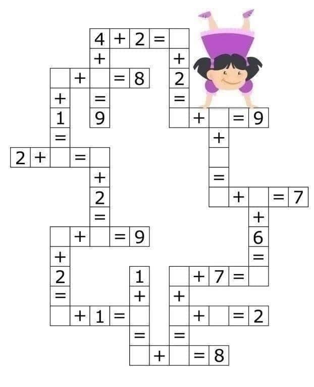 Matematik krossvord 1