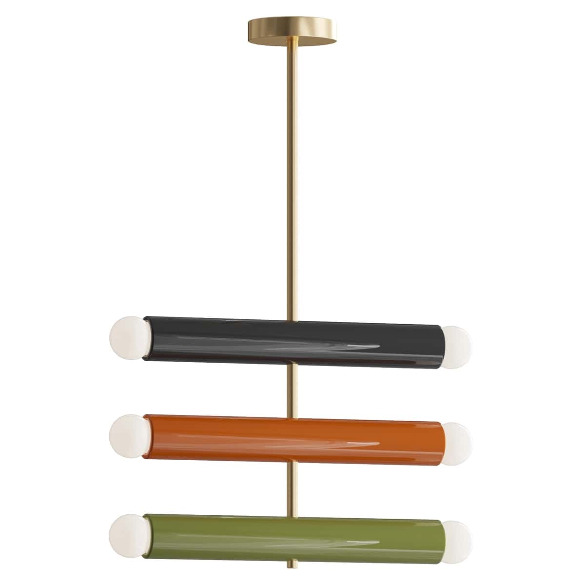 Rotating Rainbow Pendant Lamp C4 1
