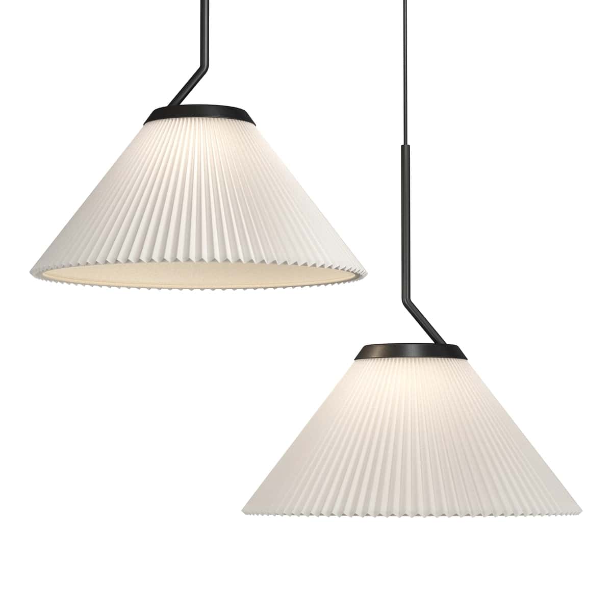 Demare Pleated Pendant Lamp 1