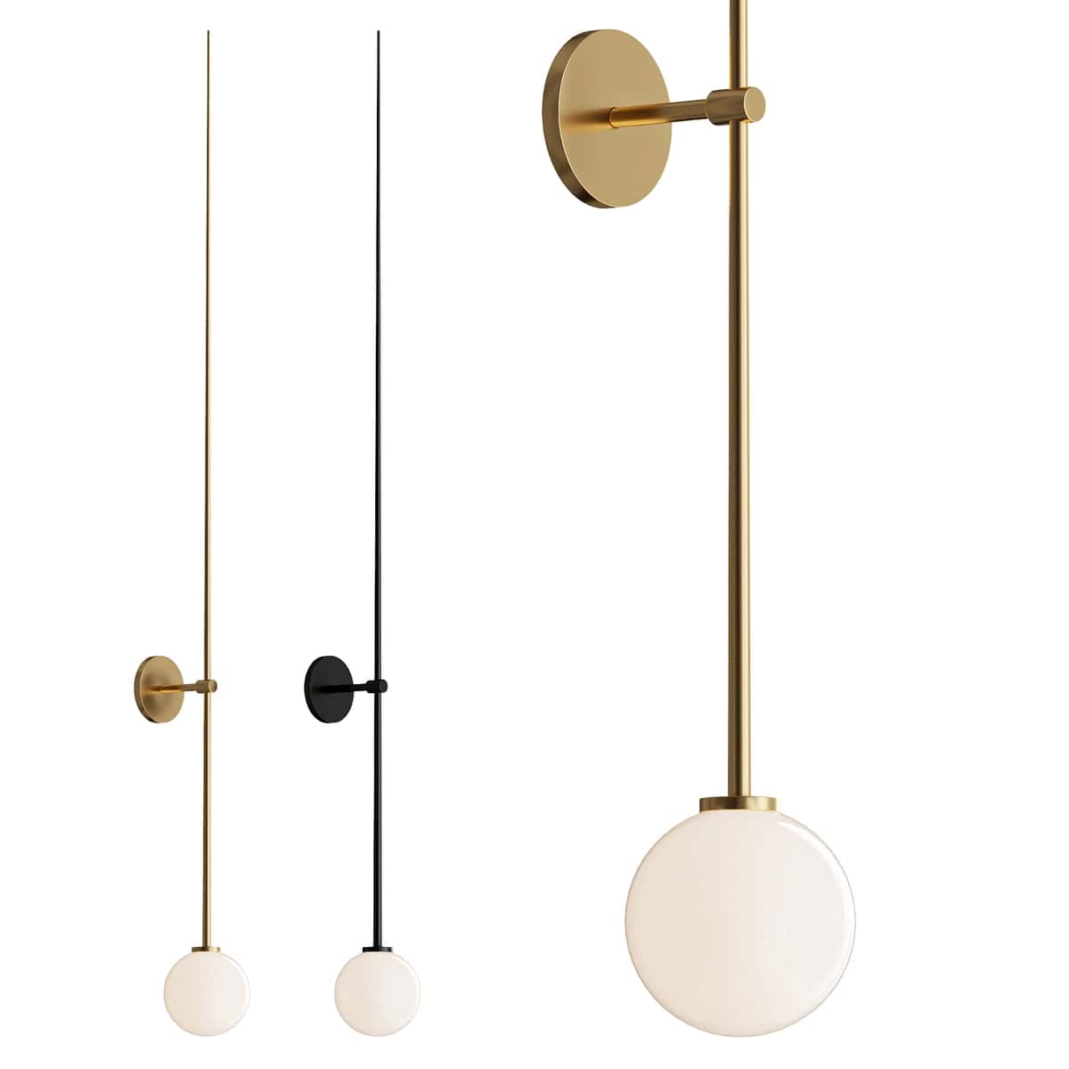 ImperiumLoft LINES ball shaped sconce 1