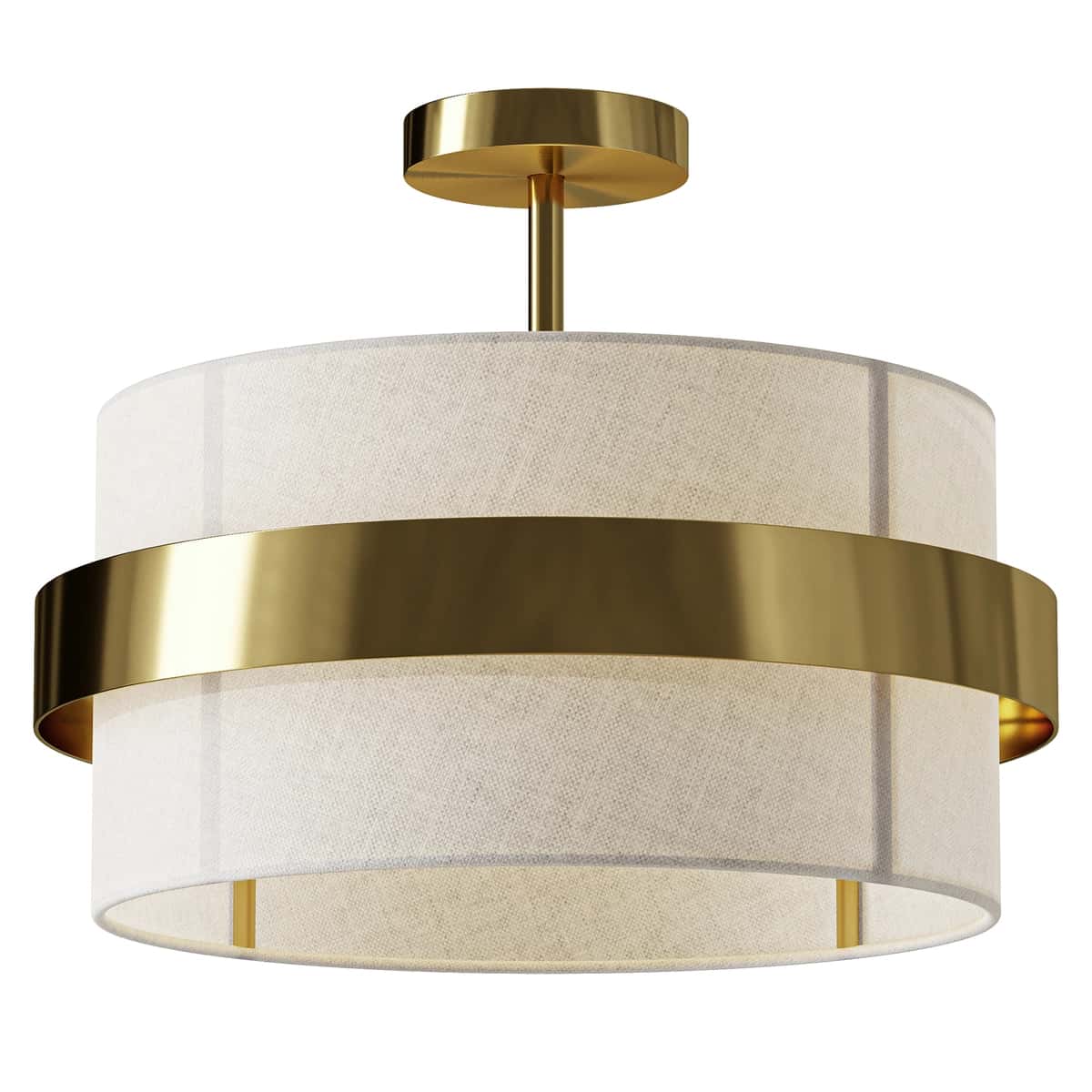 Freya Bride Fabric Ceiling Lamp 1