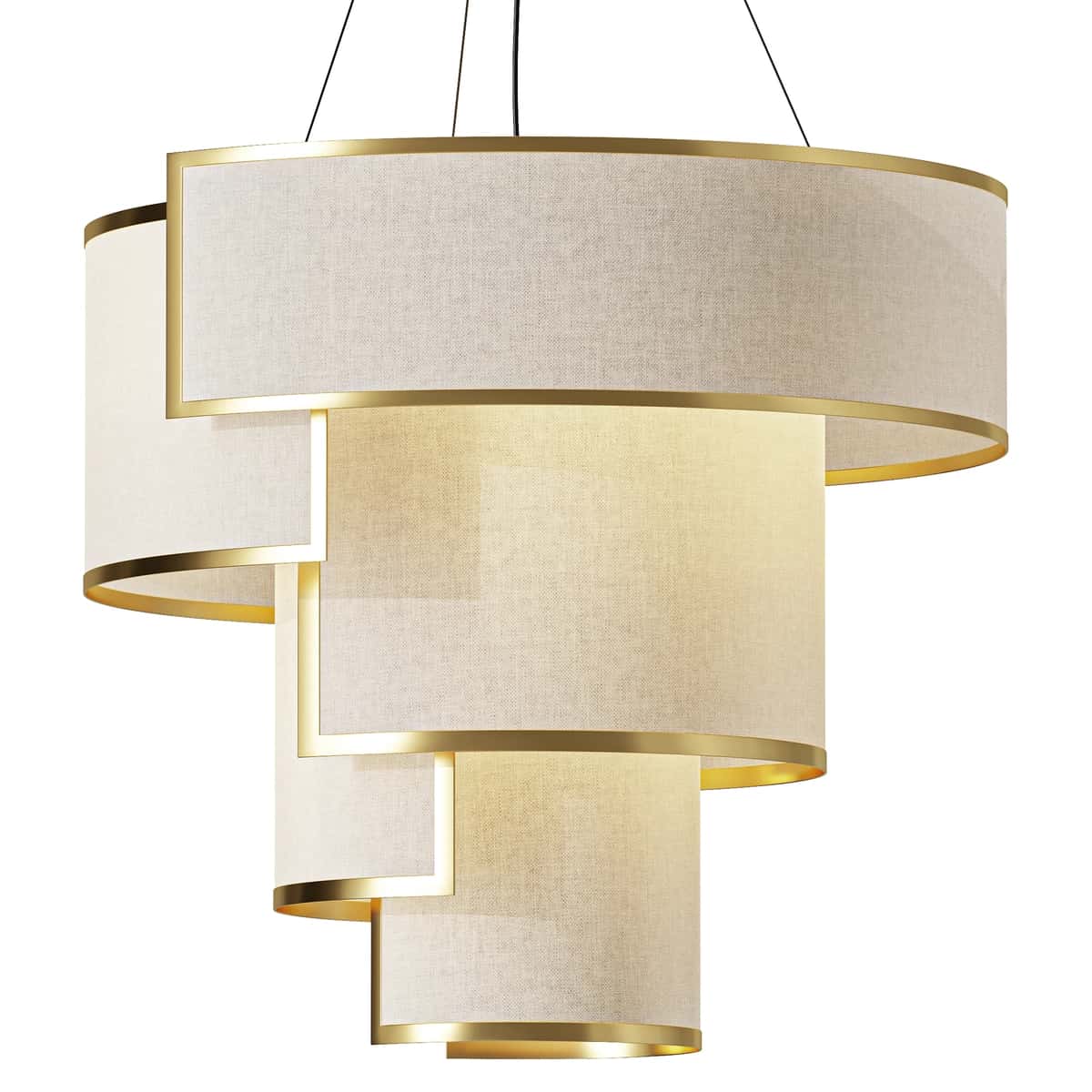 Il Paralume Marina Deco Chandelier 1