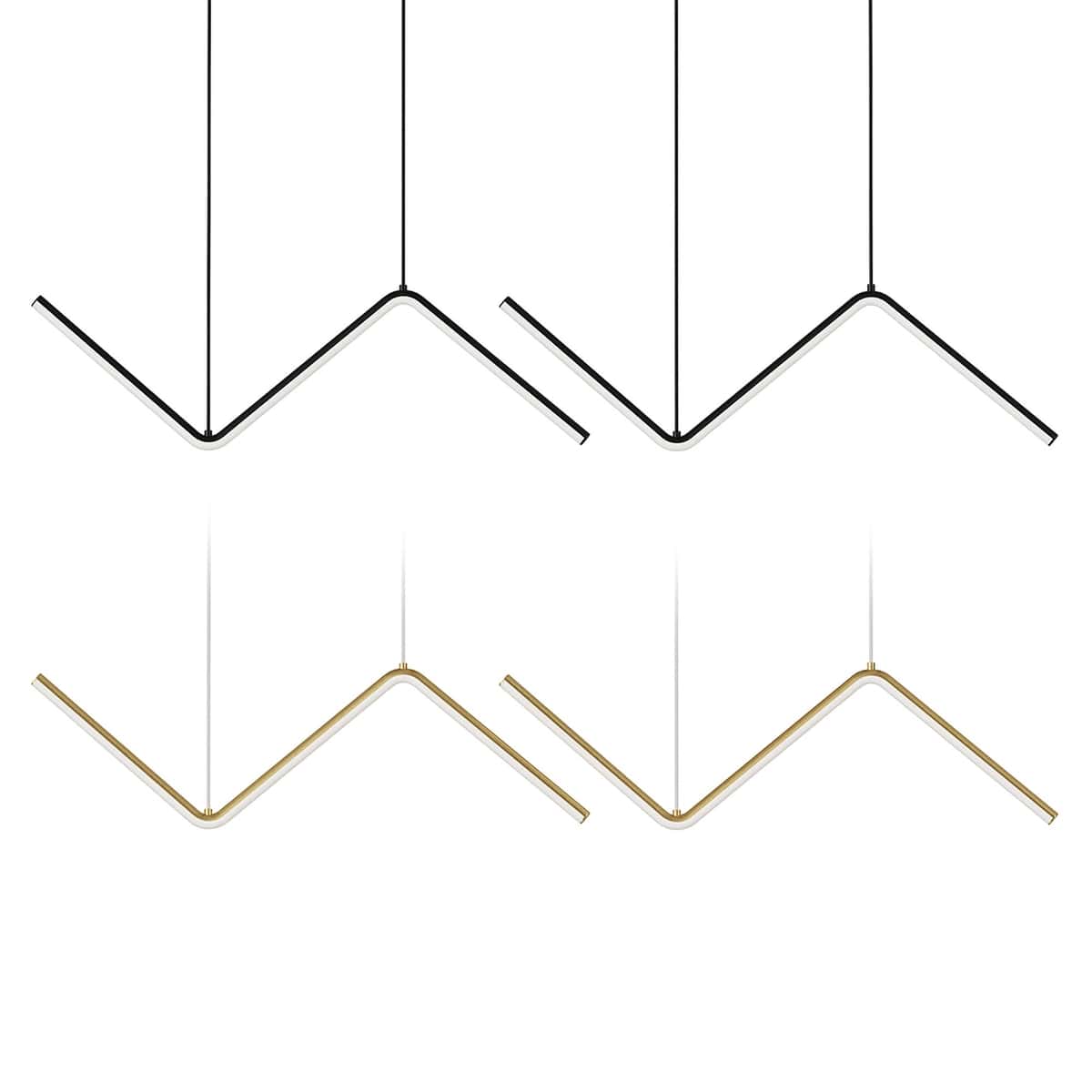 Minimalist Geometric LED Pendant 1