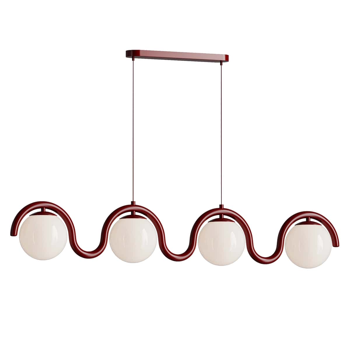 Lenox Linear Ball Pendant Lamp 4 heads 1