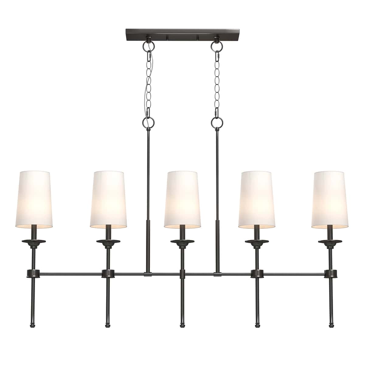 Hayse 5 - Light Dimmable Linear Chandelier 1