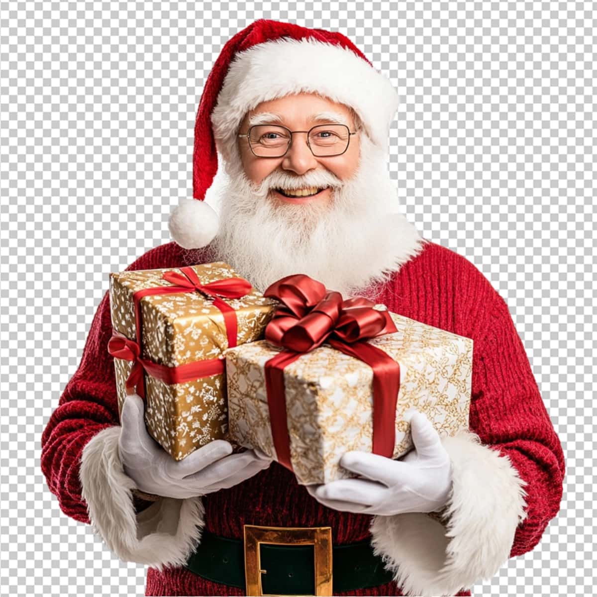 Santa Klaus sovg'alar bilan | Santa claus with gifts 1