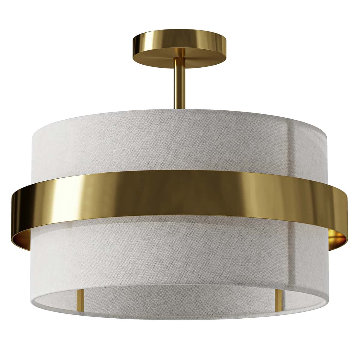 Freya Bride Fabric Ceiling Lamp 2