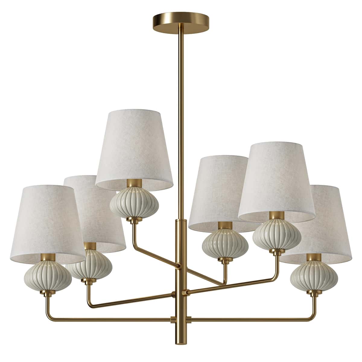 Freya Ceramics FR2029PL 06BS Pendant Light 2