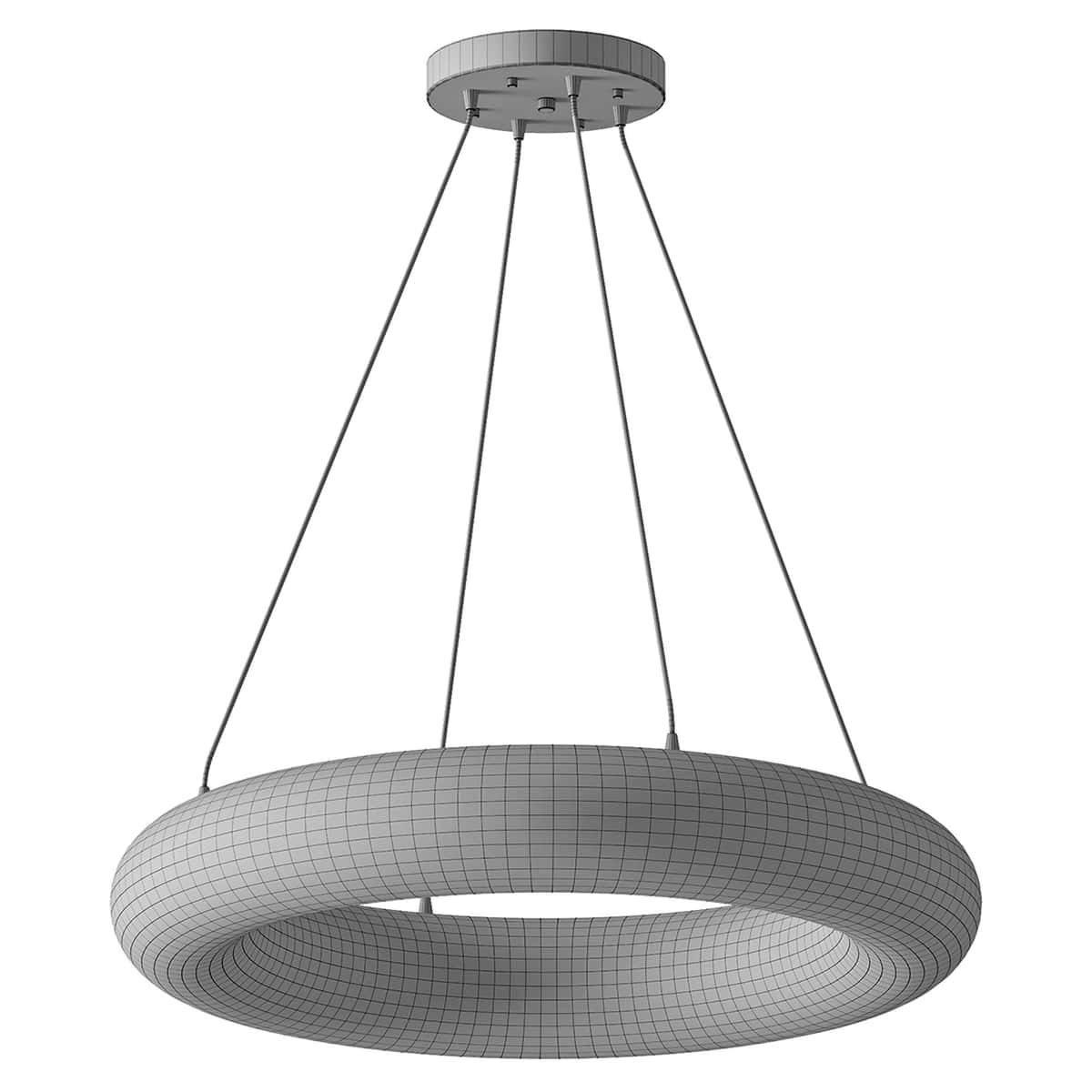 Natural Marble Wheel Chandelier 2