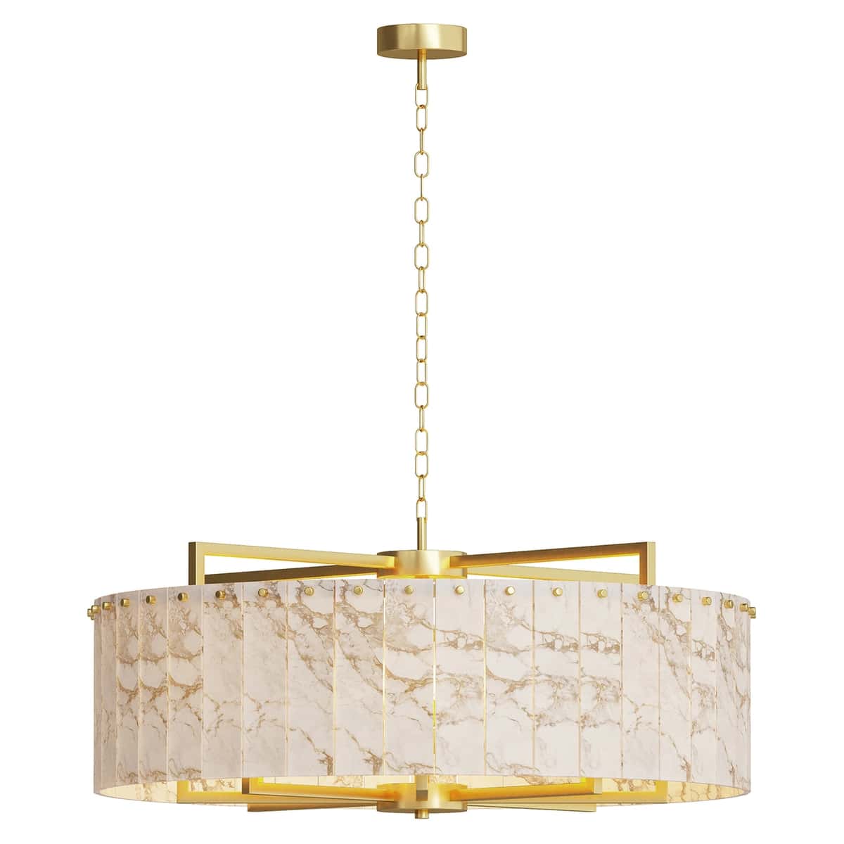 Alabaster Chandelier Modern 2