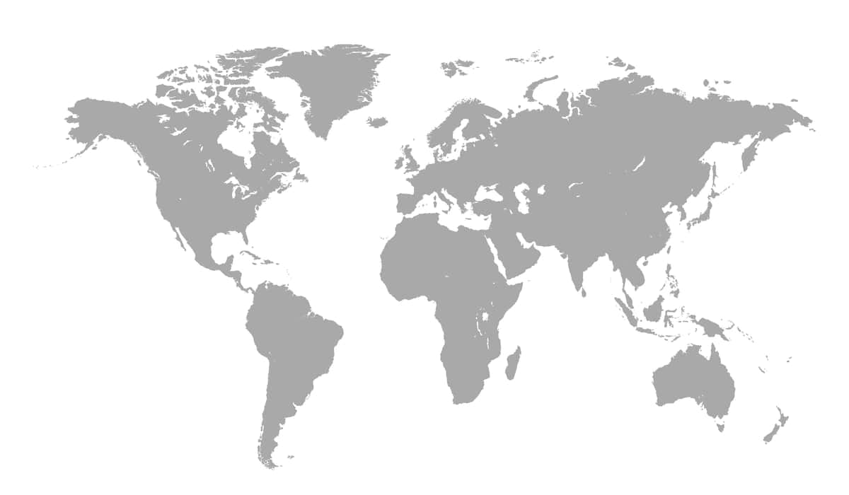 Izolyatsiya qilingan oq dunyo xaritasi | World map isolated white 1