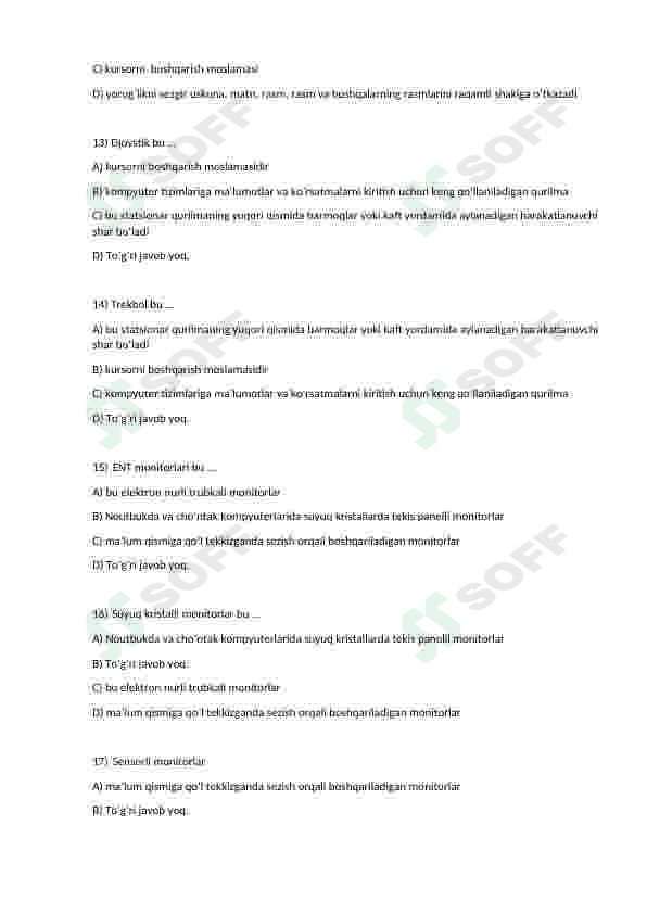 Iqtisodiyotda_axborot_kommunikasiya_texnologiyalari_va_tizimlari mavzusidagi 300 test 3