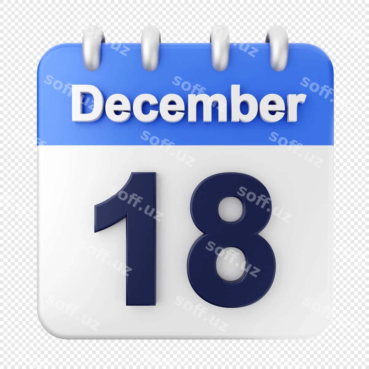3D kalendarikona ikonasi illustratsiyasi renderi | 3d calendar icon illustration render 1