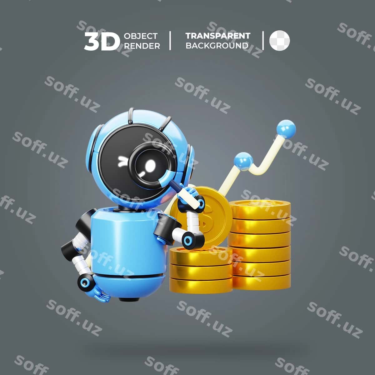 3D robot tsikl bilan | 3d robot with loop 1