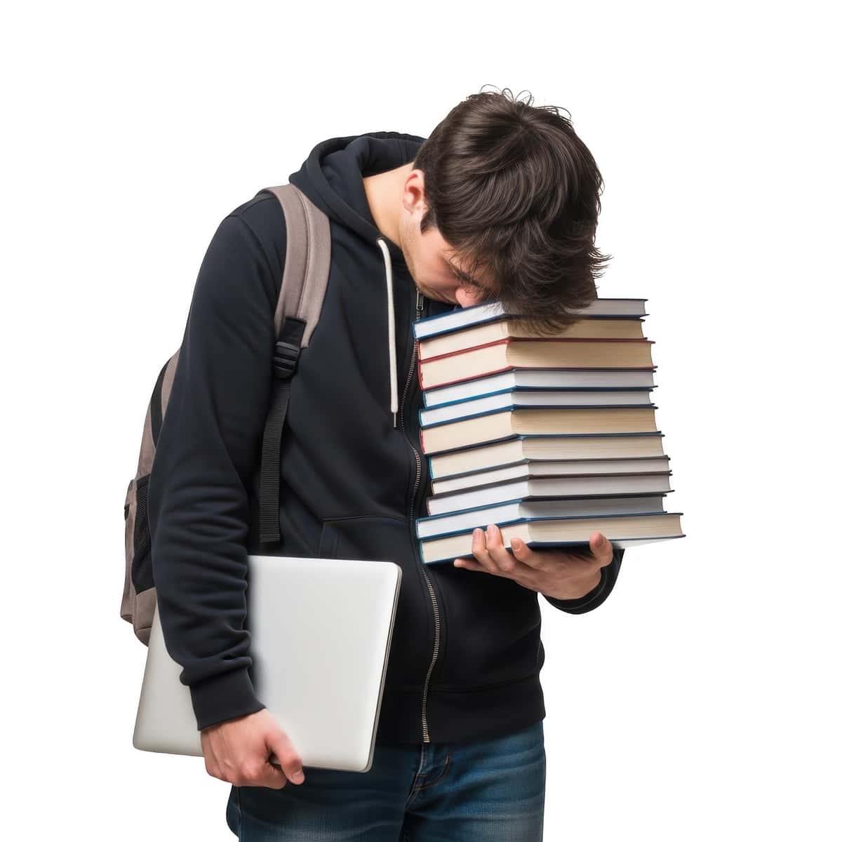 Og‘ir kitoblar noutbukini ko‘tarib olgan talaba | Student carrying heavy books laptop 1