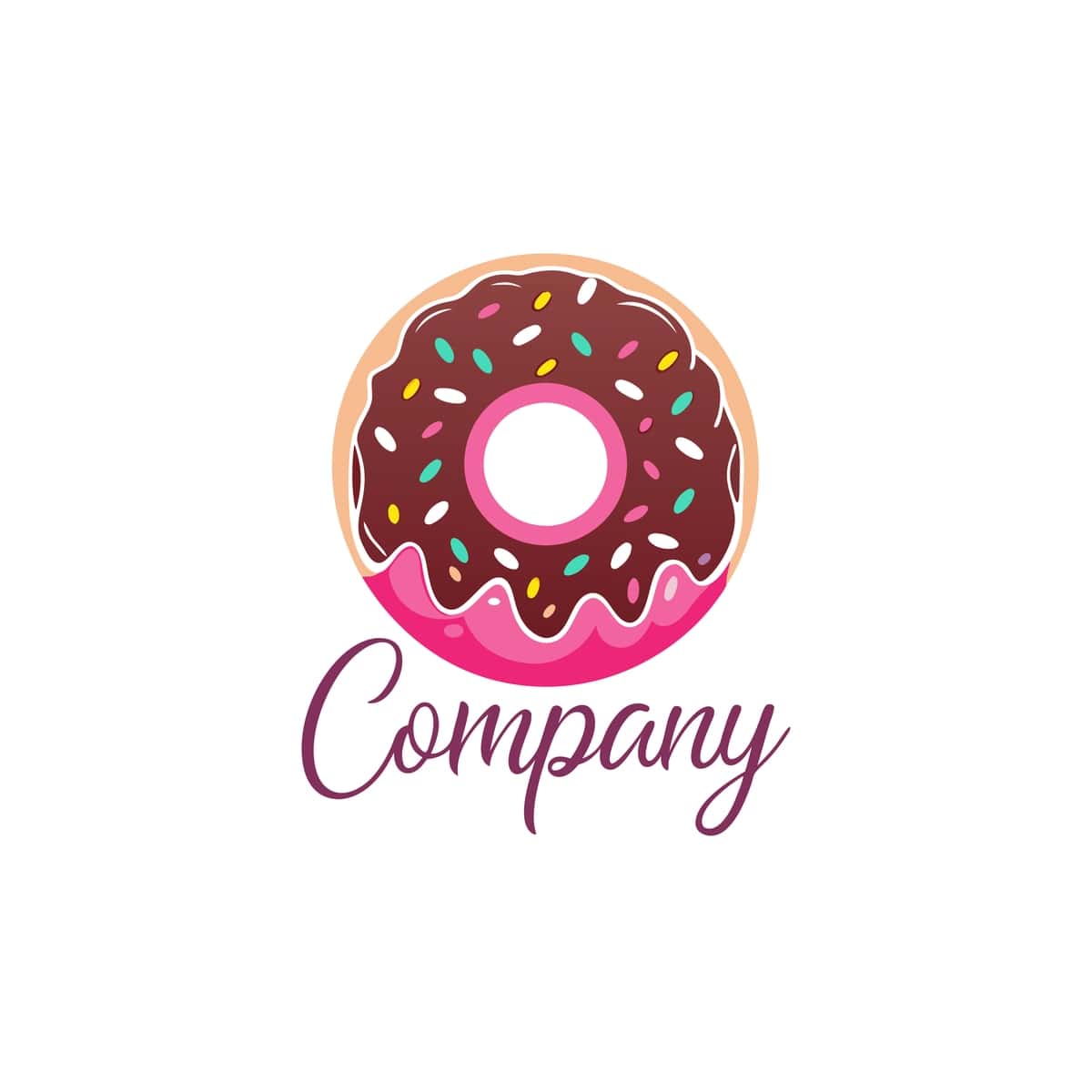 Restoran taomlari kompaniyasining logotipi dizayni | Logo design restaurant food company 1