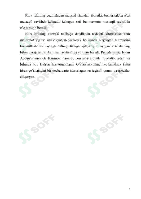 ALIFATIK BIR ASOSLI KARBON KISLOTALARNING GOMOLOGIK QATORI 7