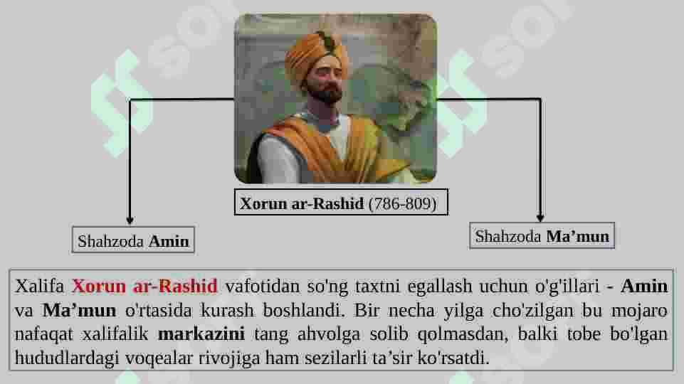 IX-XII asrlarda o‘zbek davlatchiligi 2
