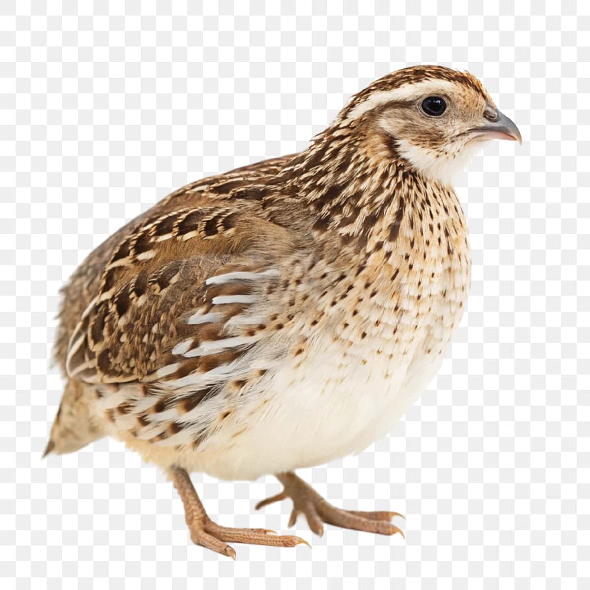 Yapon bedana studiyasi shaffof fonni ajratdi | Japanese quail studio isolated transparent background 1