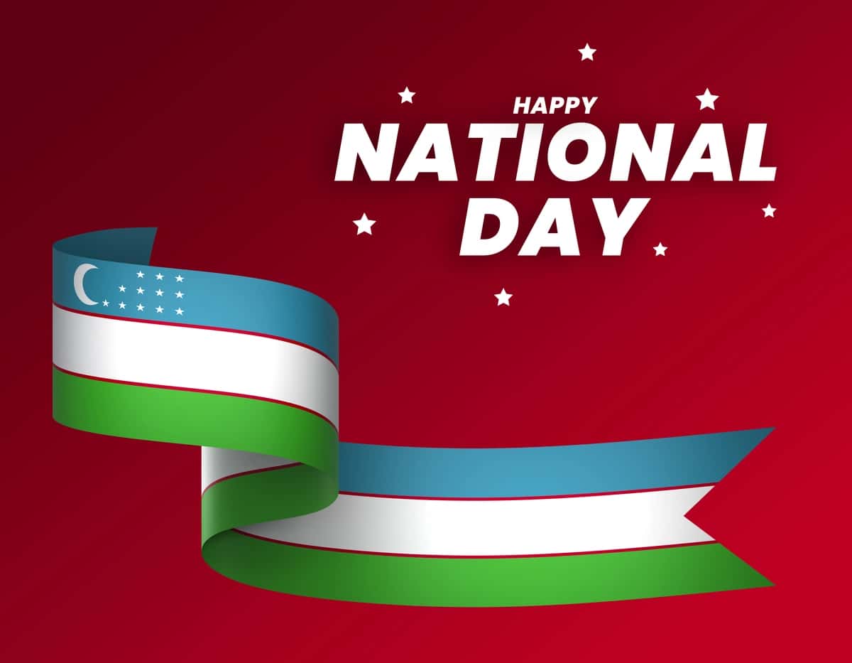 O'zbekiston bayrog'i elementi dizayni milliy mustaqillik kuni banneri | Uzbekistan flag element design national independence day banner 1