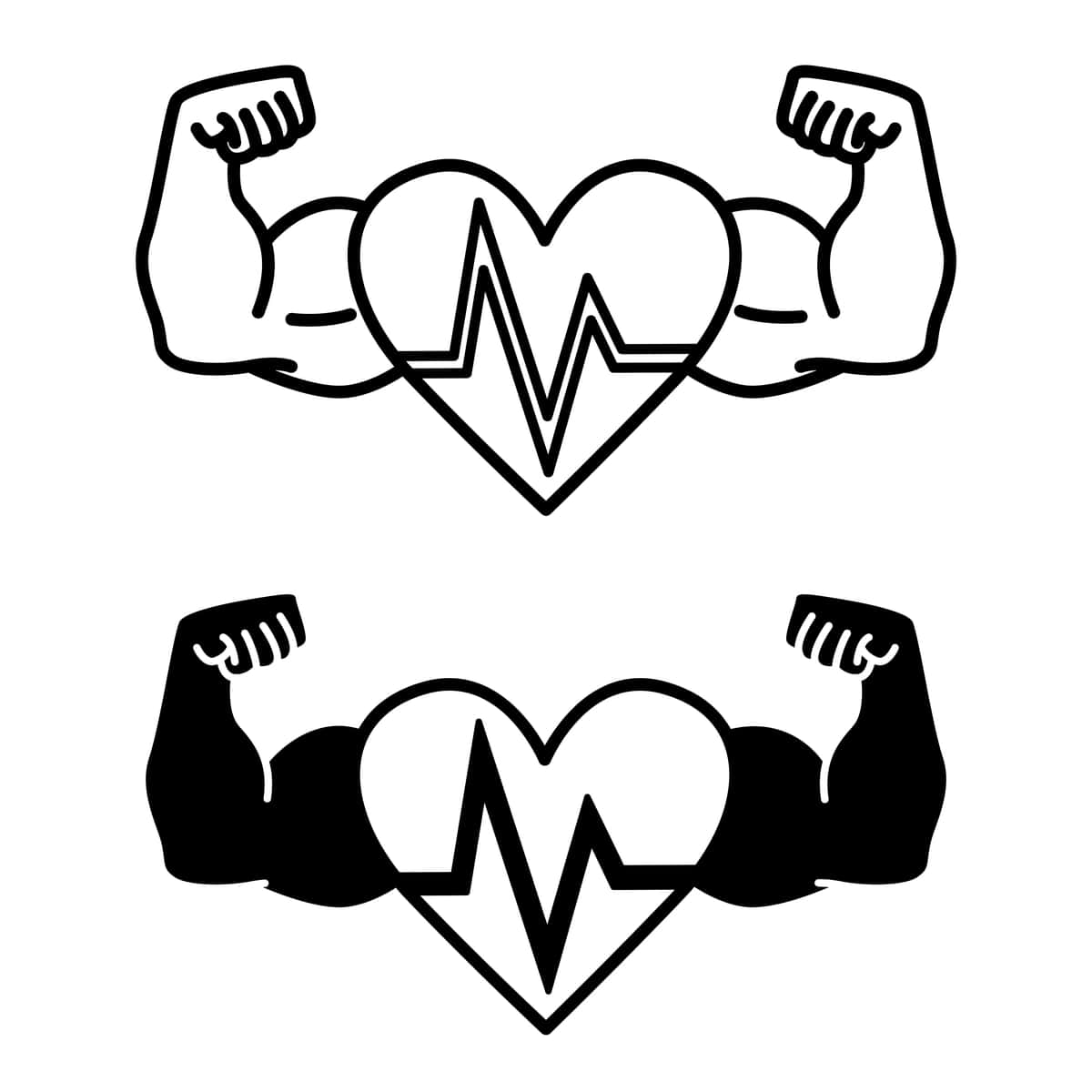 Kuchli piktogramma | Strong icons 1