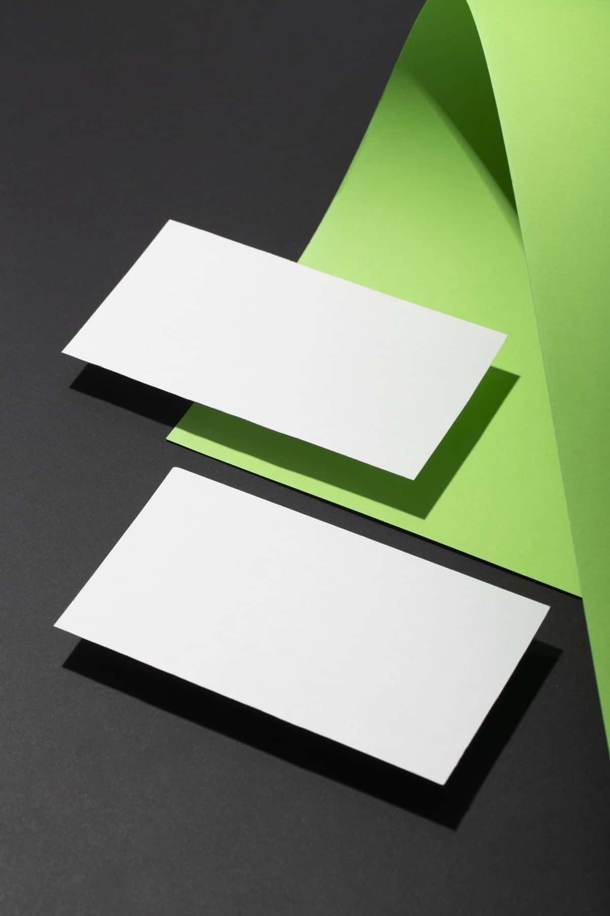 Kiber ohak ish yuritish maketi | Cyber lime stationery mockup 1