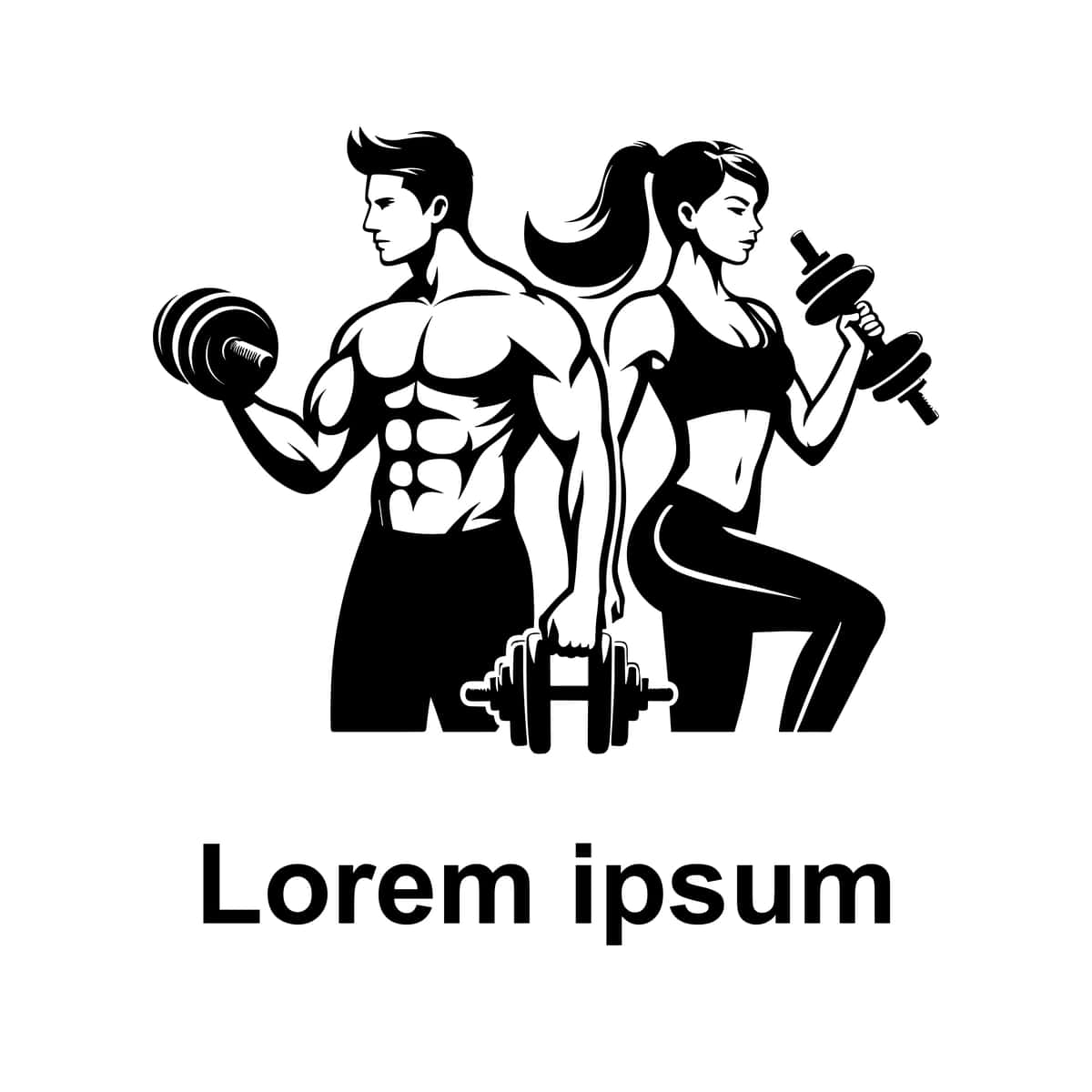 Erkak ayol dumbbelllar bilan mashq qilmoqda | Man woman doing exercises with dumbbells 1