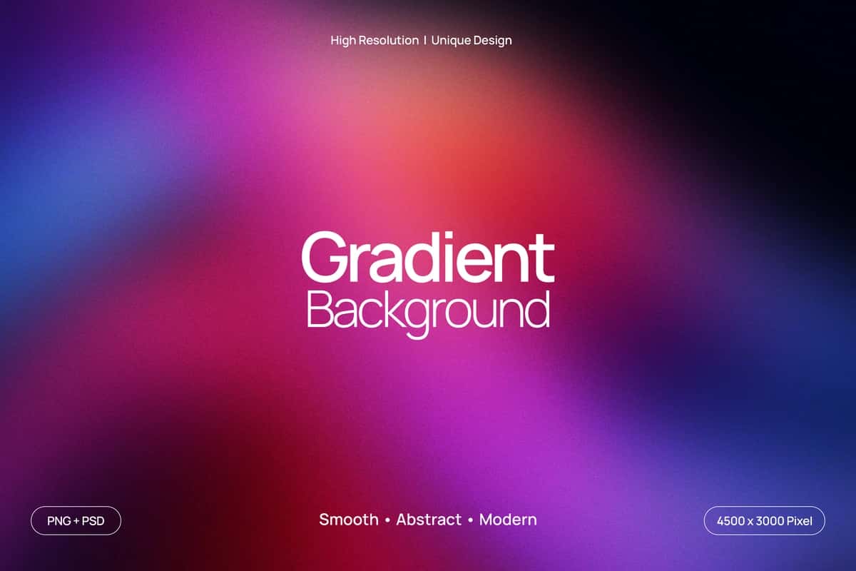 Silliq mavhum gradient fon | Smooth abstract gradient background 1