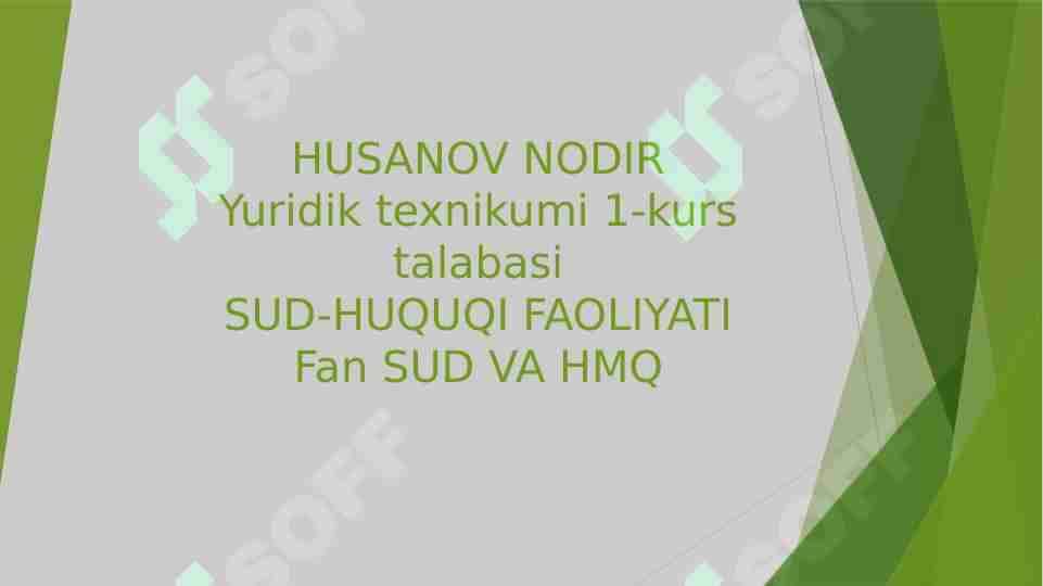 ADVOKATURA