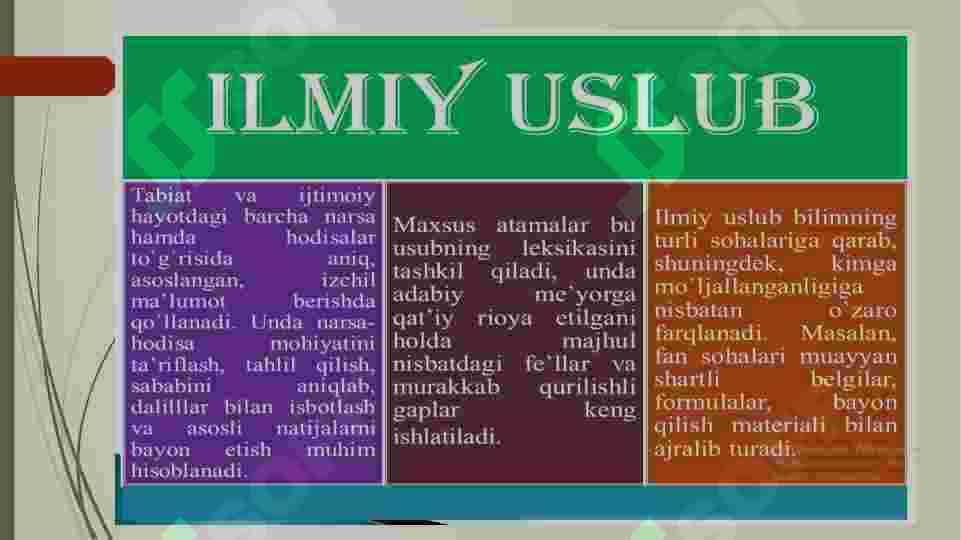 Adabiy til uslublari 8