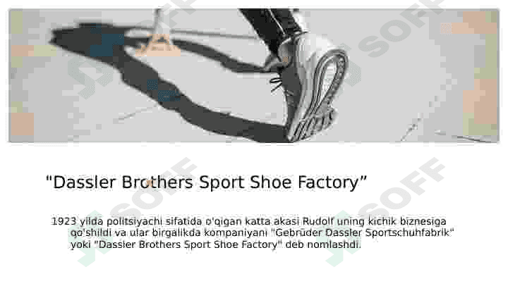 Adidas firmasining ishlab chiqarishi 8