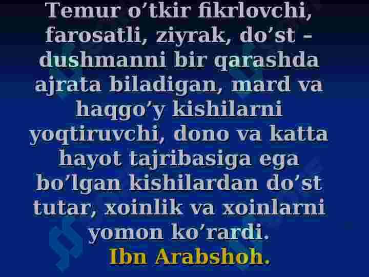 Amir Temur 3