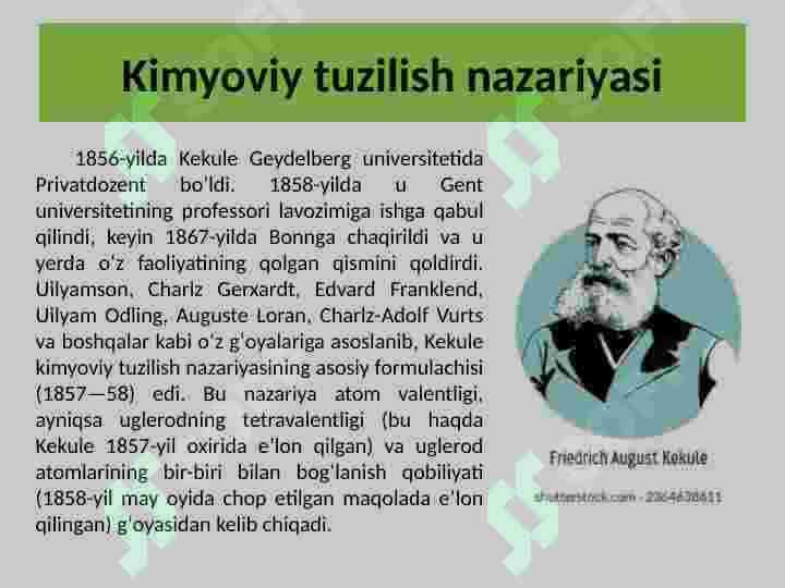 Avgust Kekule 3
