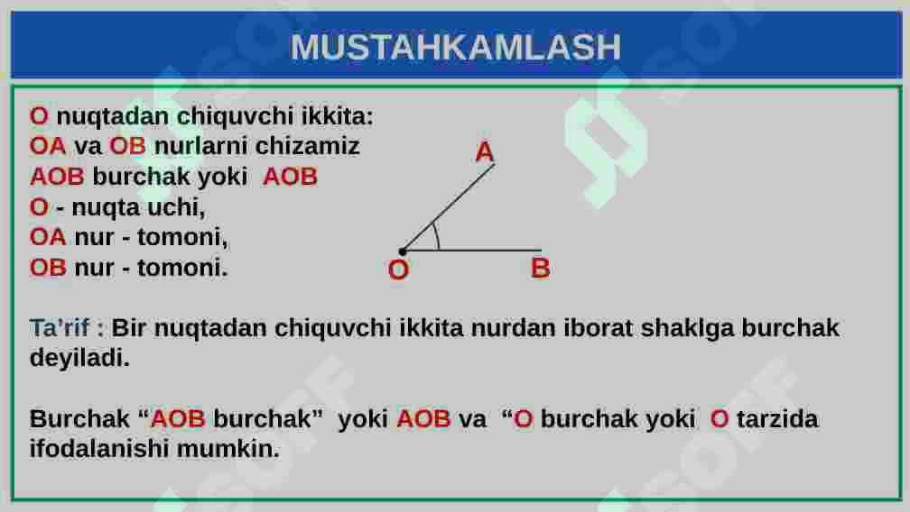 Burchaklar 2