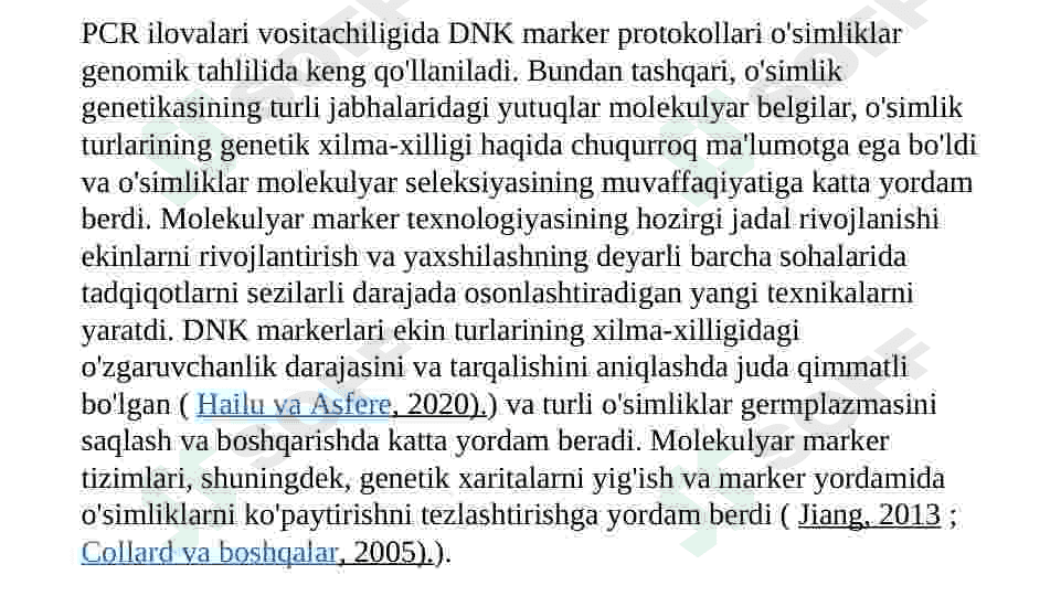 DNK markerlari va uning turlari 3