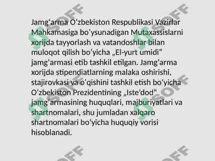 El-yurt umidi jamg'armasi 3