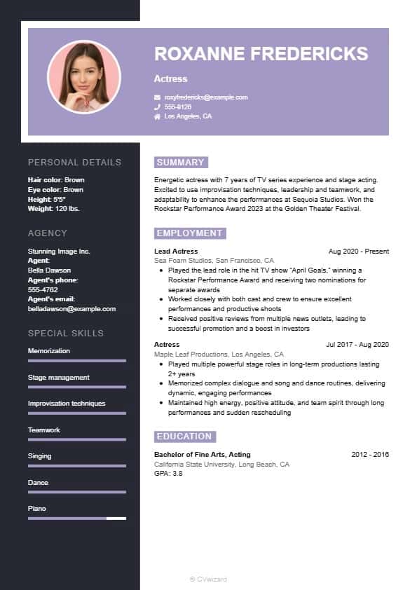 SV resume 1