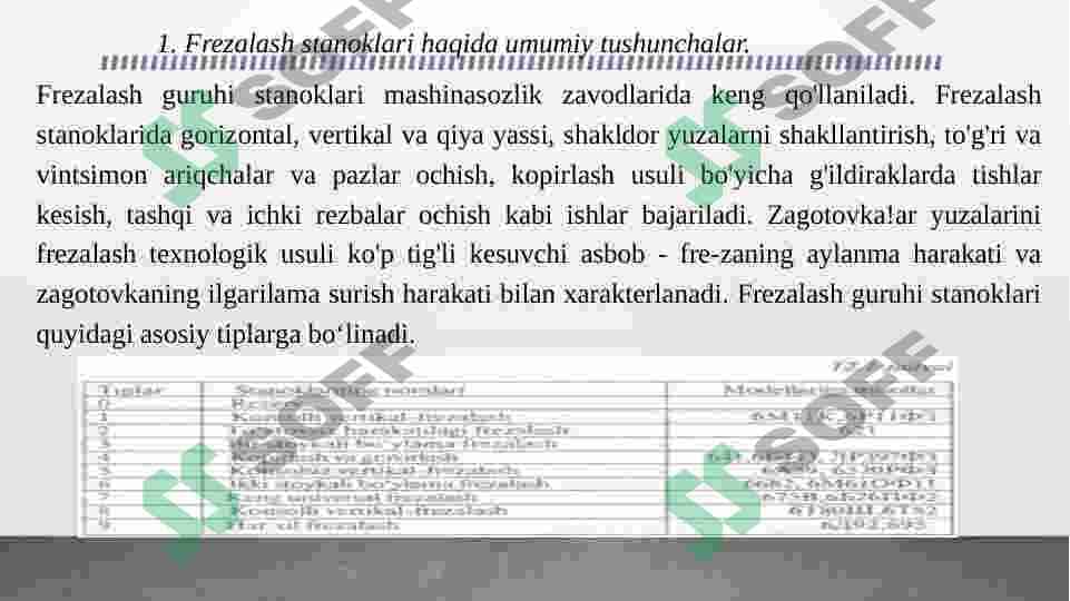 Frezalash stanoklari 3