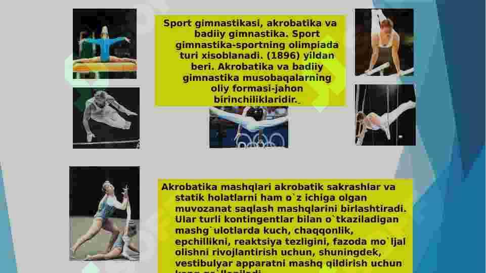 GIMNASTIKA TURLARI 5