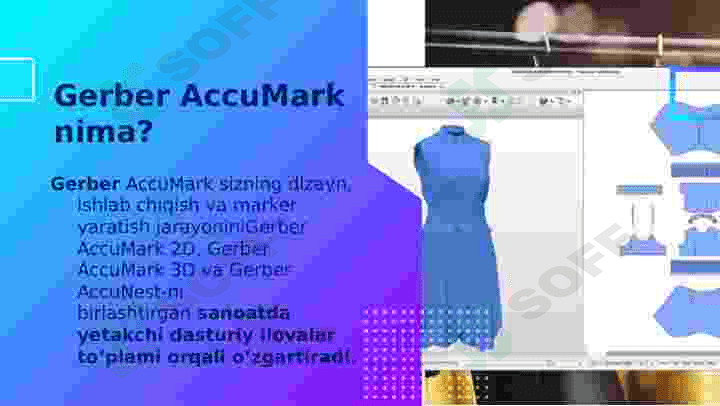 Gerber AccuMark dasturi 4