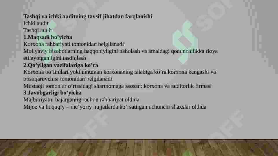 Ichki audit 8