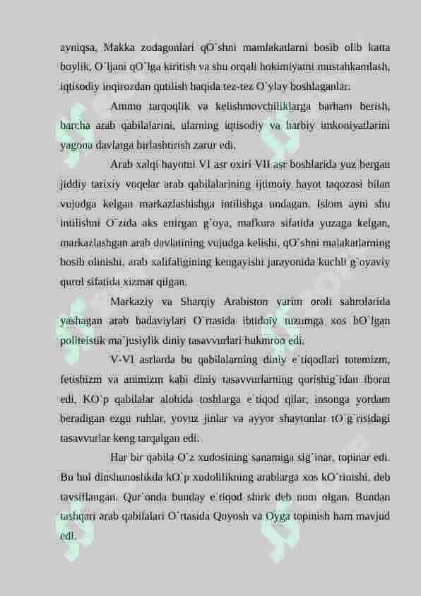 Islom dini. 8